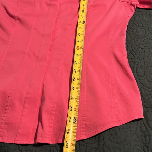 Thomas Pink Slim Fit Stretch Shirt - Picture 10 of 10